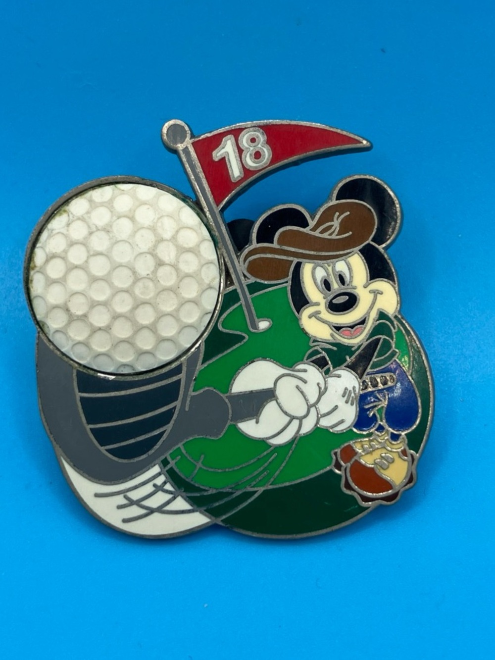 2007 Walt Disney Pin Mickey Mouse 18th Hole